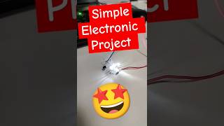 Simple electronic project using #bc547 #simpleproject #ldr