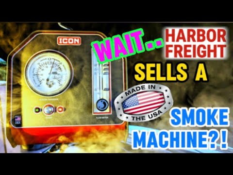 WE FOUND SURPRISE INTAKE LEAKS! 😳 Harbor Freight ICON Diagnostic Smoke Machine Unbox & Test