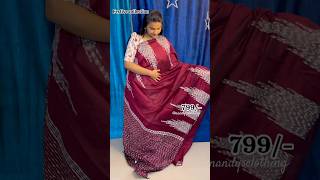 Festive collection is live now@Nandysclothing#viral#saree#mompreneur#diwalicollections#trendingsar