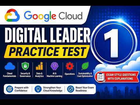 Google Cloud Digital Leader Practice Test 1
