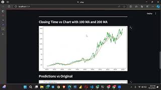 Stock Trend Prediction Using Python and ML