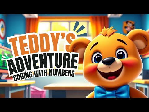 "Learn Python with Teddy! 🐻 Fun Coding for Kids 🎉"