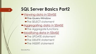 SQL Server Basics Part2b