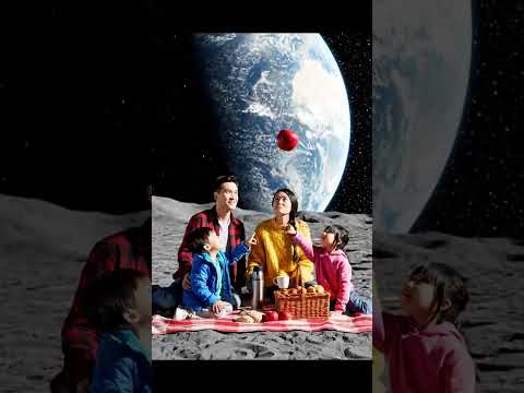 “Picnic on the Moon! 🌍