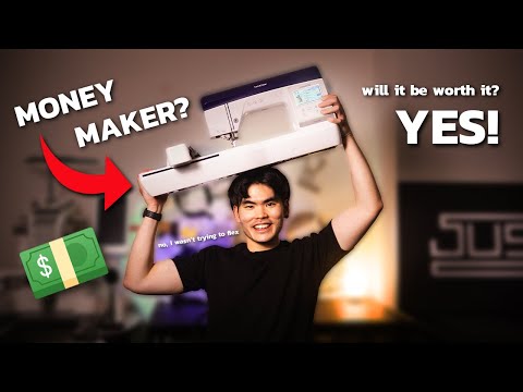 Custom Machine Embroidery - the perfect CREATIVE SIDE HUSTLE (even if it’s HARD!)