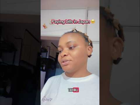 Paying bills in Japan 🥹 #japan #lifeinjapan #livinginjapan #foreignersinjapan #viral  #viralshorts