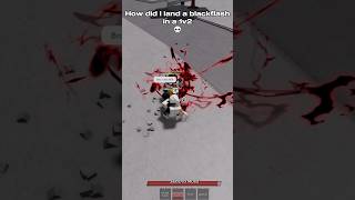 Black flash in a 1v2 💀 (TSB)