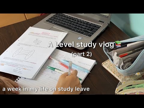 a level diaries pt2🌸| chill days at home, productive cleaning + grwm☁️