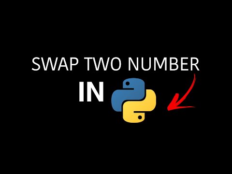 Swap two numbers in python || Day 2 || Q2