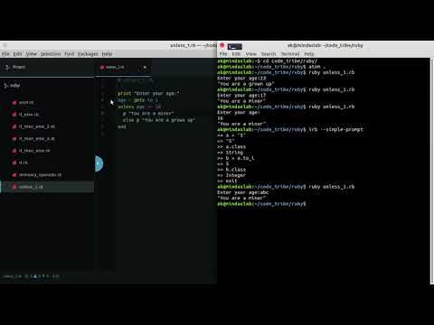 unless else in Ruby