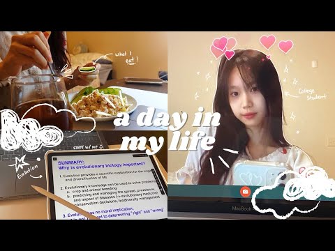 *realistic* Day in My Life 🌻 morning & night routine, what I eat, study with me, self care