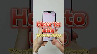 YouTube Effect | How to use YouTube Effect #effectmaker #filter #effects