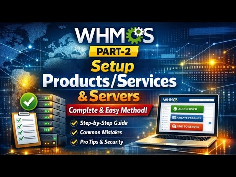 WHMCS Full Setup 2026 | Part 2 | Reseller Hosting | How to Setup WHMCS Step by Step 
