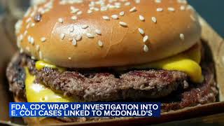 E coli outbreak linked to McDonald's Quarter Pounders declared over