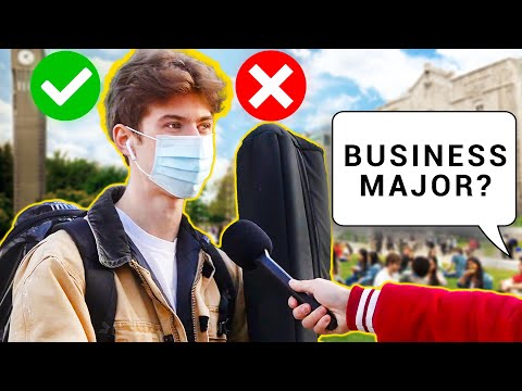 Guessing Majors Challenge at My College UBC (feat. Hafu Go)