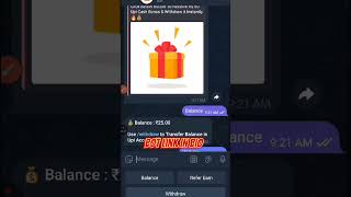 TELEGRAM SECRET FREE EARNING BOT | #shorts #paytmcash #freeearning #moneytips