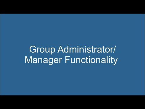 Group Dashboard Features