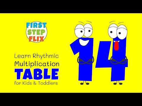 Table of 14 | Learn Multiplication |  Learn Table | 14 x 1 = 14 | Time Tables