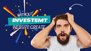 You can create you website without Investemt without domain and hosting? | Wordpress GURU