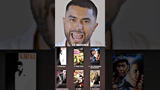 Jose Zuniga's Top 10 Movies 🎥 🍿