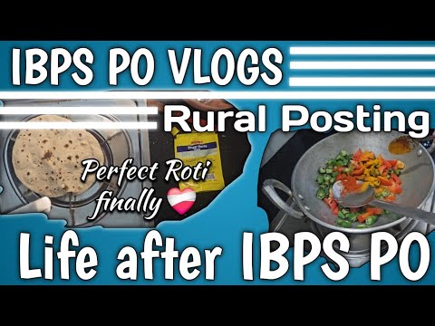 IBPS PO Vlogs😍 Rural Posting 😇 Bohot light jaati hai 😰 #banking #ibpspo #vlogs