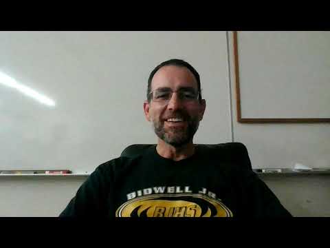 Back to School Night Message