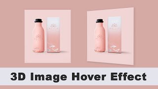 3D Hover Effect for Thumbnails and Images HTML/CSS