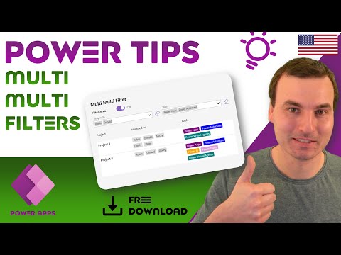 [PowerApps QuickTips] FILTER with SELECTMULTIPLE on BOTH sides