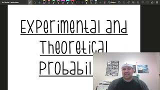 Theoretical and Experimental Probability #math #mathlife #stem #science