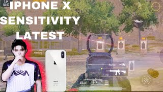 *iPhone X* Sensitivity for Pubg | Best For Iphone X | With Proof ✅ | Part 2 | TerrorXpro #senstivity
