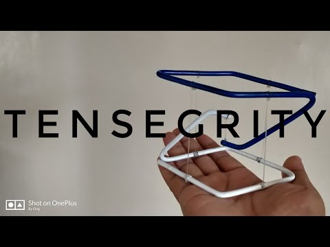 TENSEGRITY | How I made Tensegrity Sculptures