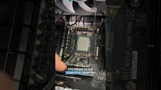 Upside Down CPU Rebuild! #repair #gamingpc #computer #pcbuild #computerhardware #techtips