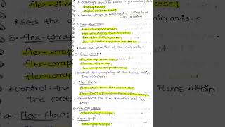 CSS flexbox notes#css#flexbox#alignment#wrap#flow#gap#grow#shrink#items#basis#content#display#order