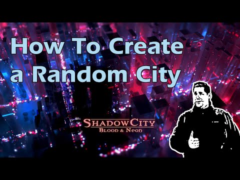 The City Creation Methodology of ShadowCity - My OSR Vampire RPG