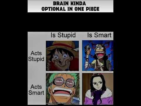 One Piece Intelligence Chart #onepiece #onepiecememe #anime
