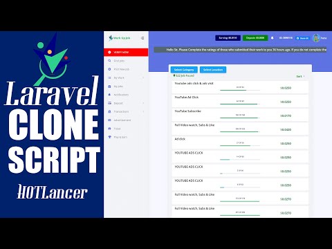 WorkUpJob - Clone Laravel PHP Script