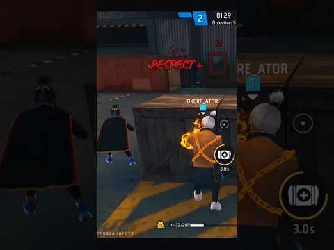 free fire respect your enemy #freefireredeemcode #ffshorts #ffnewevent #freefireajjubhaigaming