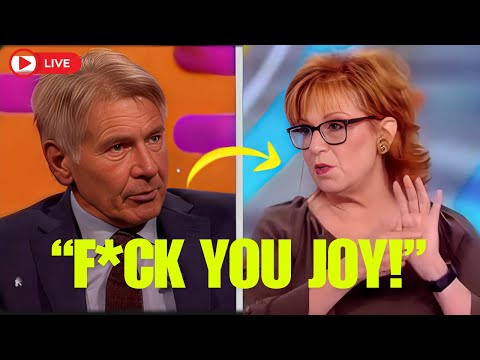 Live TV Meltdown: Harrison Ford Walks Out After Explosive Showdown With Joy Behar on The View