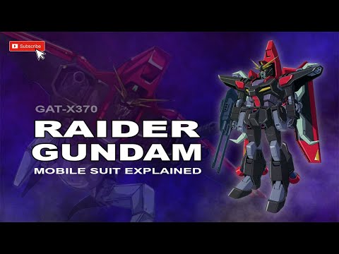 Raider Gundam  |  GAT-X370  |  Mobile Suit Explained