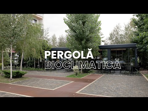 Pergola bioclimatica pentru terasa restaurantului Ramatuelle