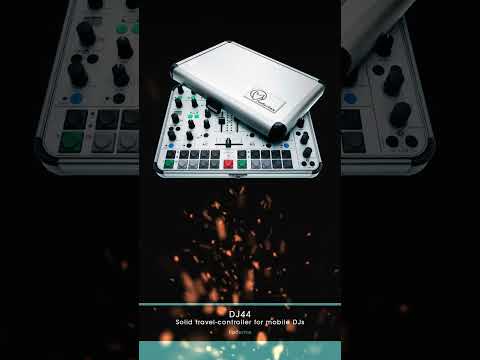 🎧 DJ44 - solid travel-controller for mobile DJs by Faderfox