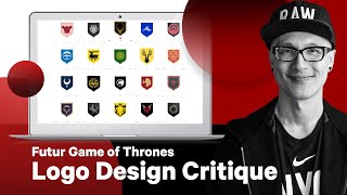 🔴 Logo Design Critique – The Futur Game of Thrones Challenge 1/3