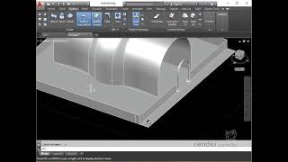 8 - Modeling Surfaces Through Scans, Extrusions, Revolutions | AutoCAD 2017 3D Modeling Techniques