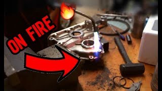 BURNING and SMASHING EXPENSIVE Ferrari PARTS | Ferrari 348 DIY MAJOR Service Part 7