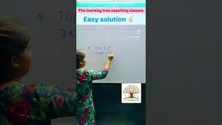 Easy solution ✌🏻❤️ #mathstricks #shortsvideo #youtubeshorts %#teaching #tricks #shortsfeed #maths