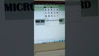 How to Give Effects to Text in MS Word