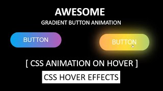 Glowing Gradient Button Animation Effect on Hover | HTML and CSS || Smartcode India