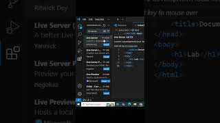 Live Server Setup in Visual Studio Code | Quick & Easy Tutorial
