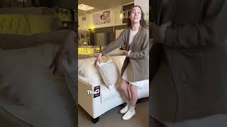 Trend alert! Check out the Chanel curved sofa #decor #interiordesign #livingroom