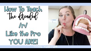 How to Teach an R in Speech Therapy:  A Step by Step Guide!